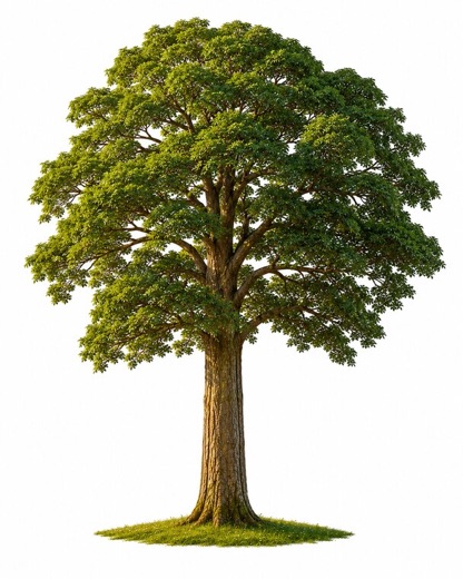 Ilustración de un cedro andino (Cedros)
